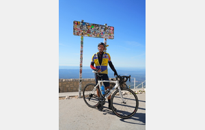 Eric Chauve au Mont Ventoux