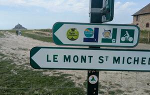 Betty et Didier au Mont-Saint-Michel