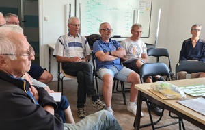 Réunion Comité Directeur lundi 21 septembre 2026