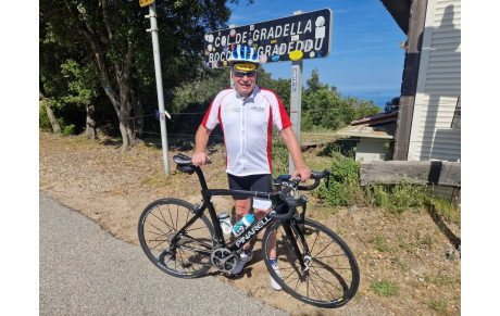 Séjour en Corse pour Serge Menerat